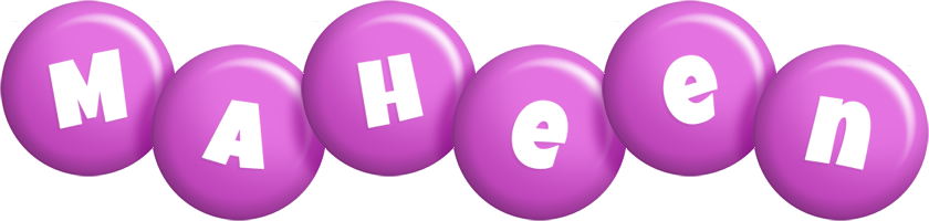 Maheen candy-purple logo