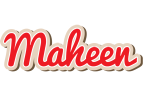 Maheen chocolate logo