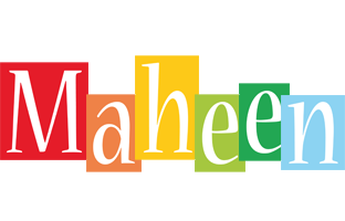 Maheen colors logo