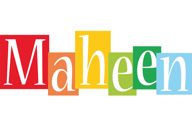 Maheen colors logo