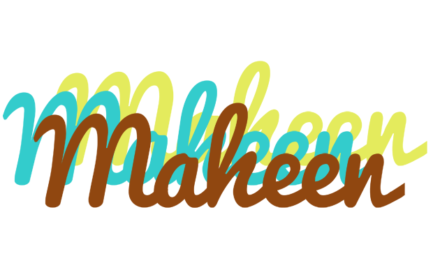 Maheen cupcake logo