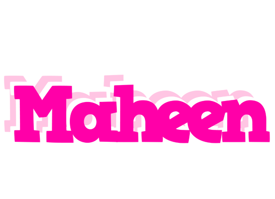 Maheen dancing logo