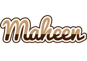 Maheen exclusive logo