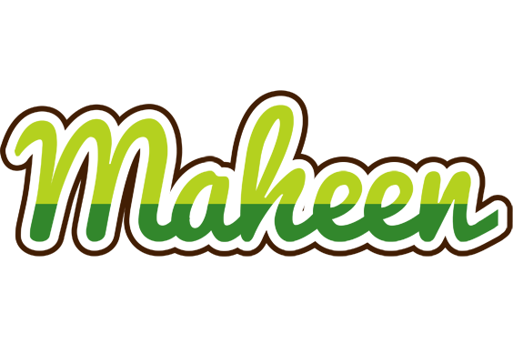 Maheen golfing logo