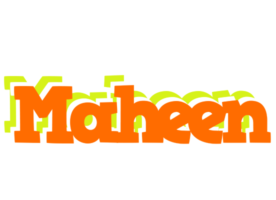 Maheen healthy logo
