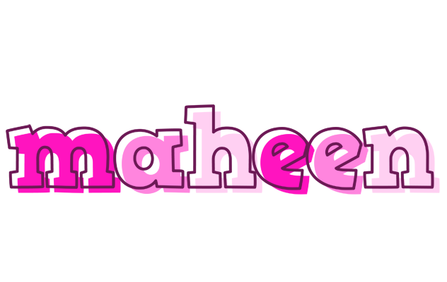 Maheen hello logo