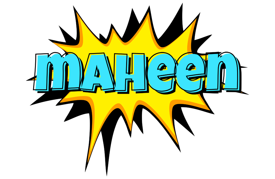 Maheen indycar logo