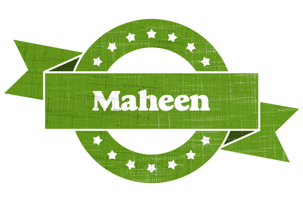 Maheen natural logo