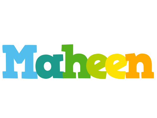 Maheen rainbows logo