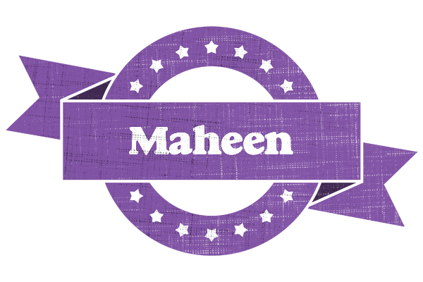 Maheen royal logo