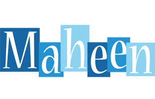 Maheen winter logo