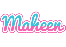 Maheen woman logo
