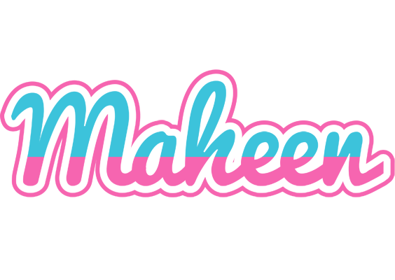 Maheen woman logo