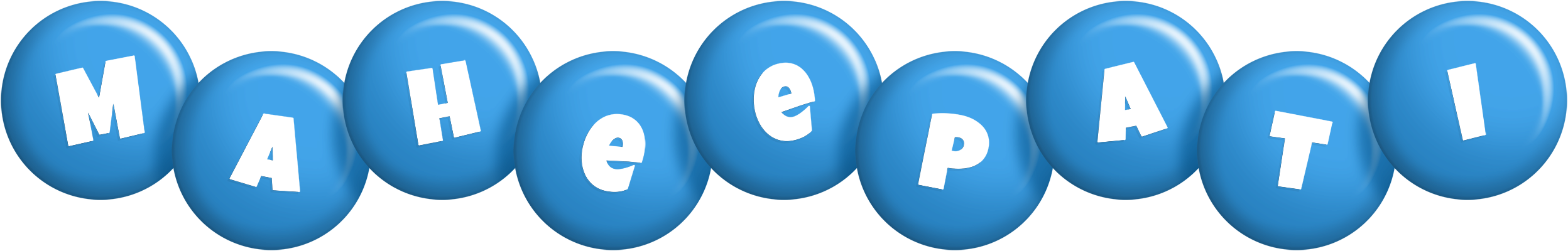 Maheepati candy-blue logo