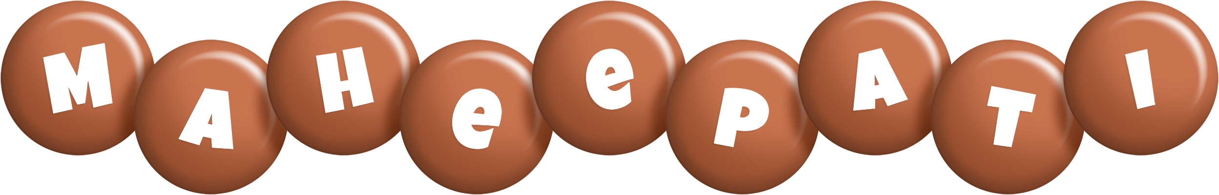 Maheepati candy-brown logo