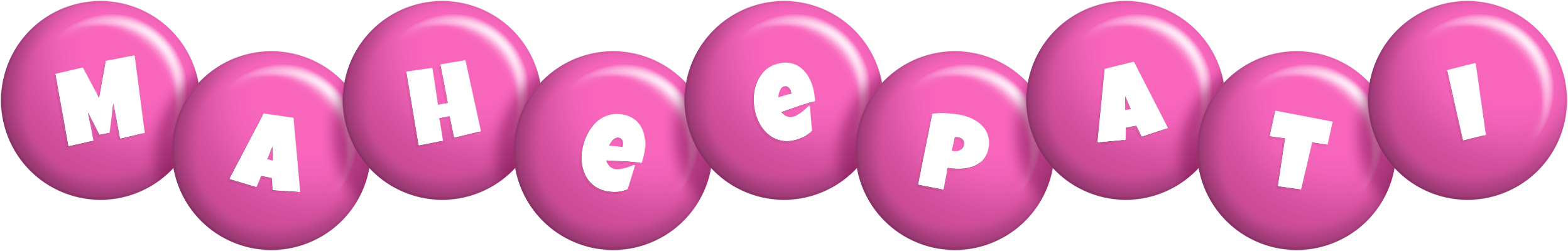 Maheepati candy-pink logo