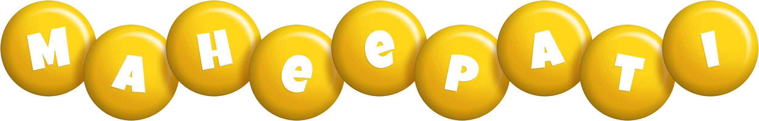 Maheepati candy-yellow logo