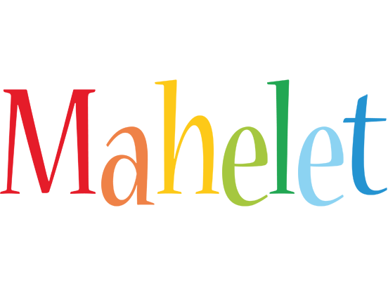 Mahelet birthday logo