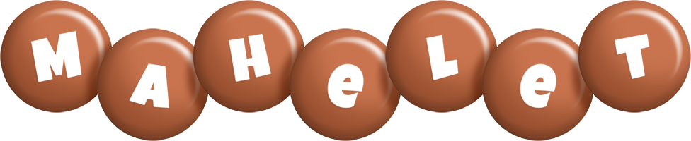 Mahelet candy-brown logo