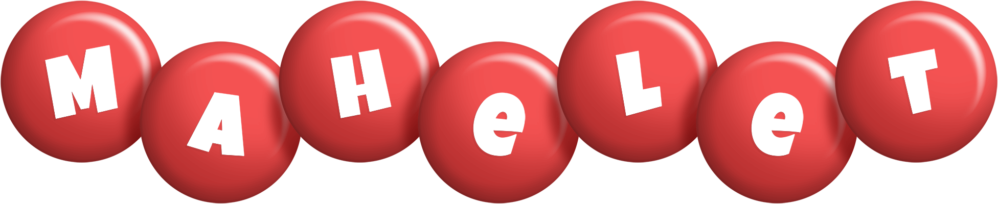 Mahelet candy-red logo