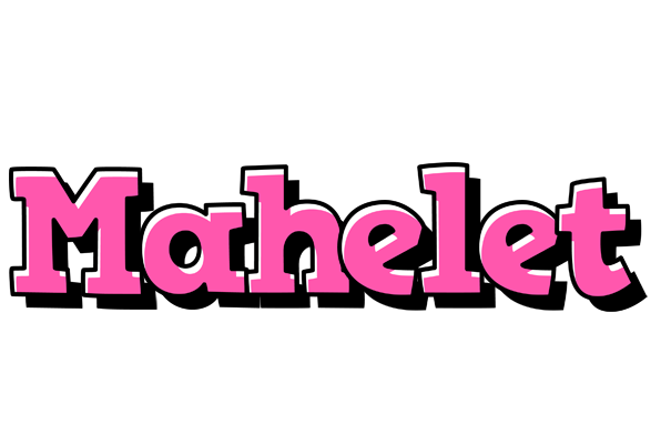 Mahelet girlish logo