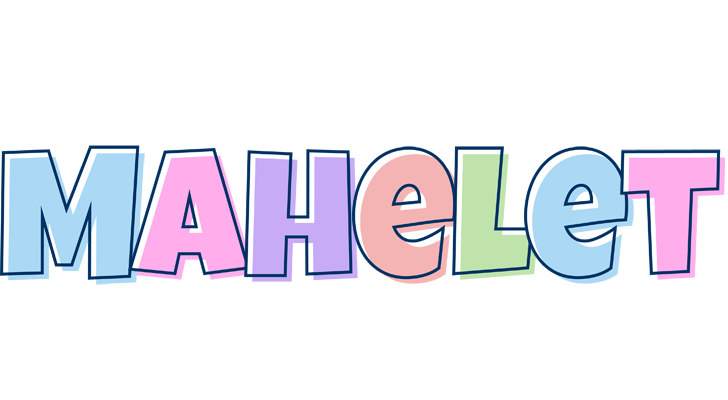 Mahelet pastel logo