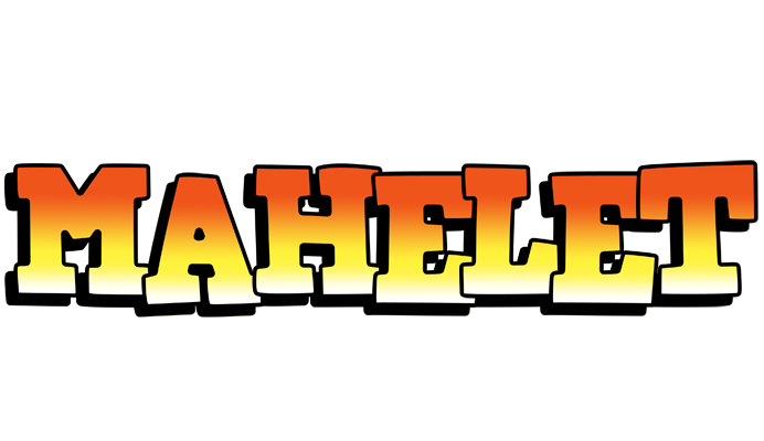 Mahelet sunset logo