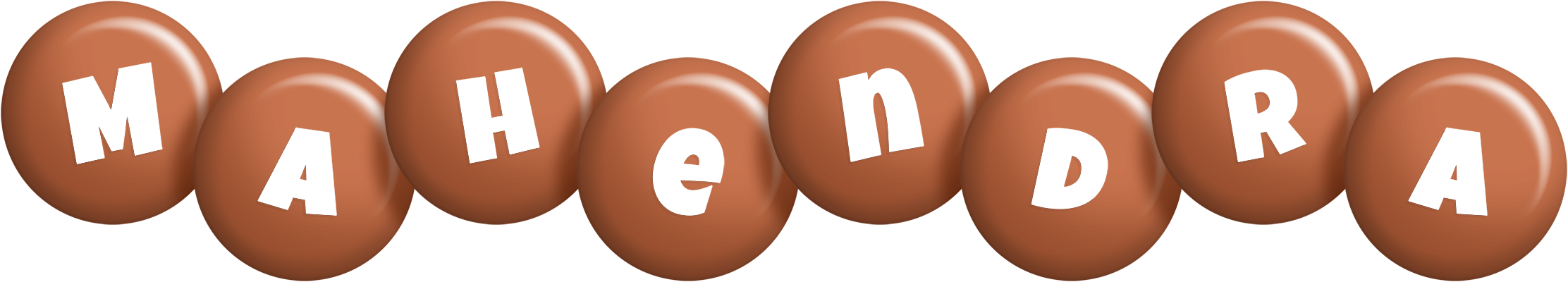 Mahendra candy-brown logo