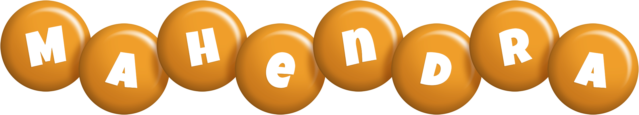 Mahendra candy-orange logo