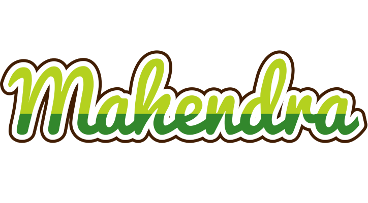 Mahendra golfing logo