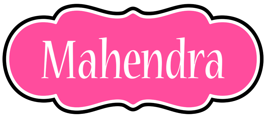 Mahendra invitation logo