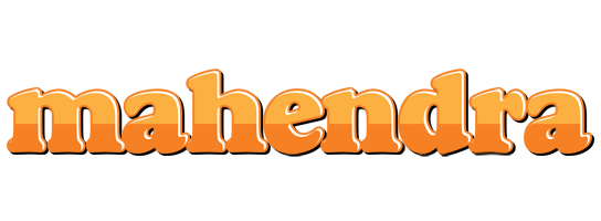 Mahendra orange logo