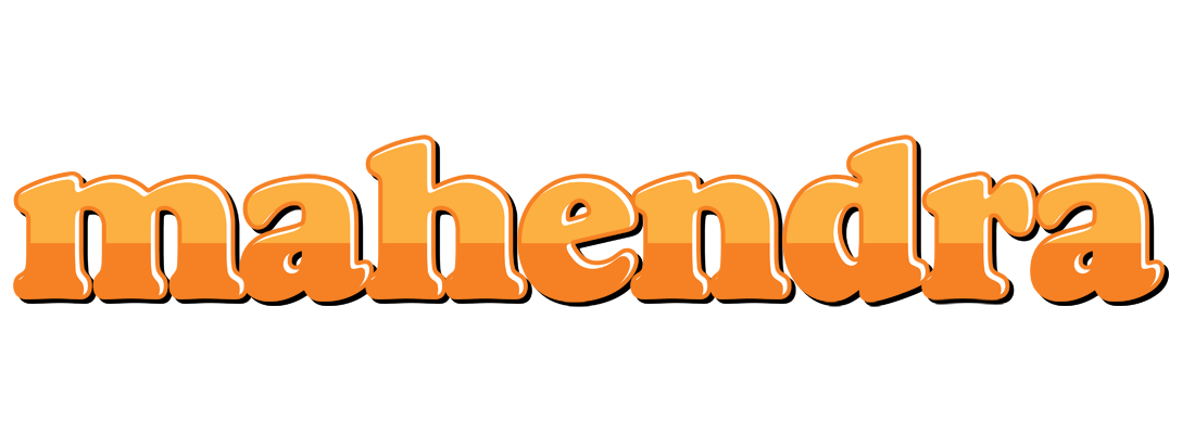 Mahendra orange logo