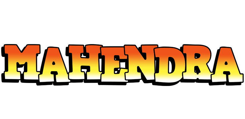 Mahendra sunset logo