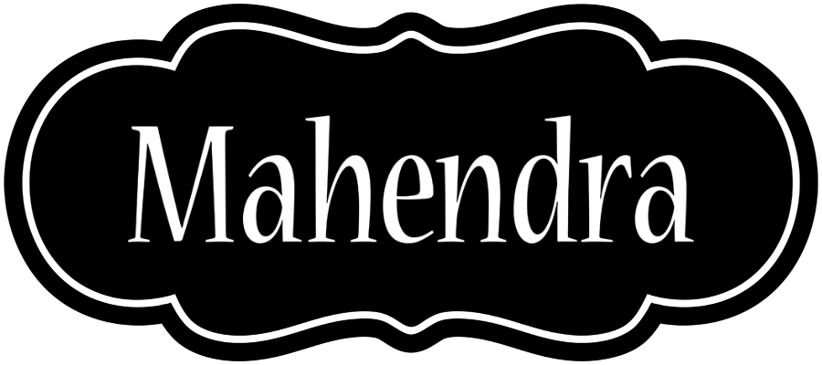 Mahendra welcome logo