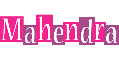 Mahendra whine logo