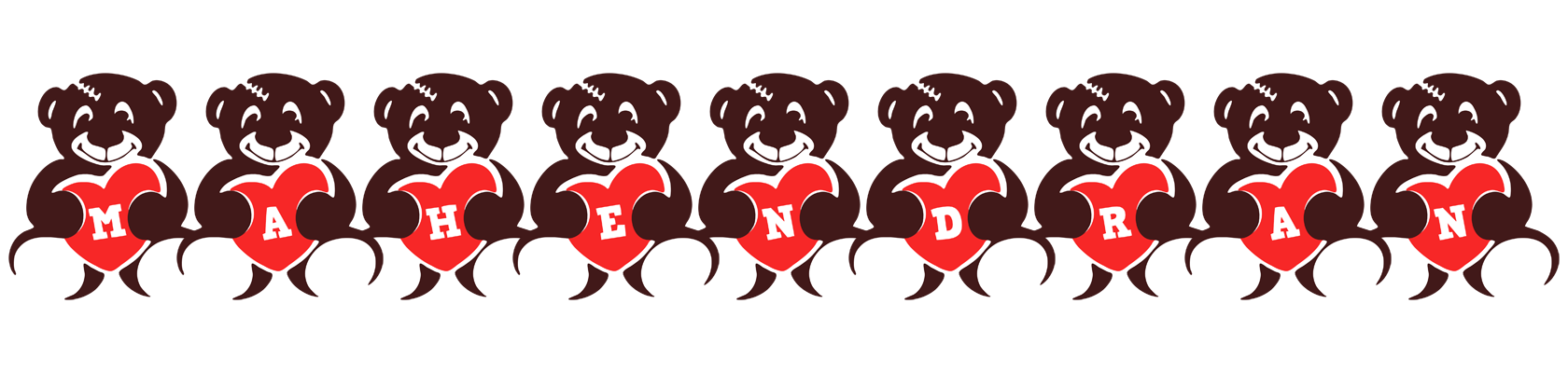 Mahendran bear logo