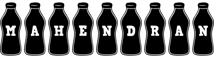 Mahendran bottle logo