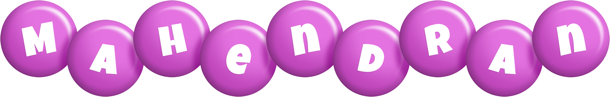 Mahendran candy-purple logo