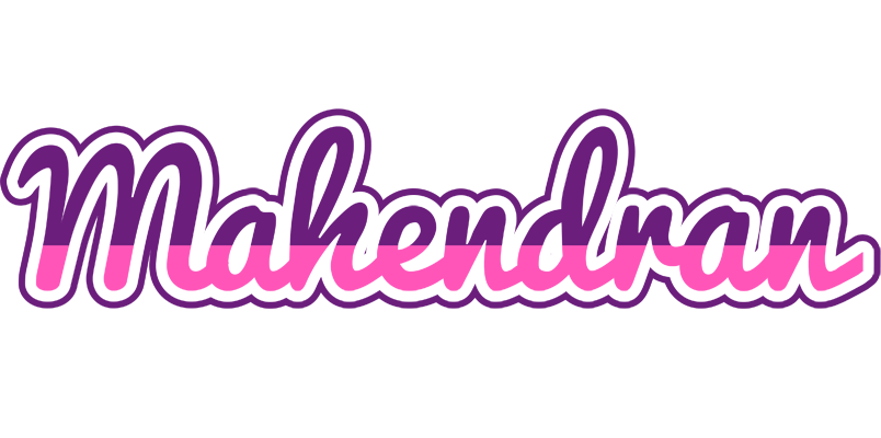 Mahendran cheerful logo