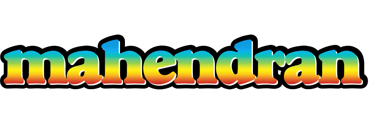 Mahendran color logo