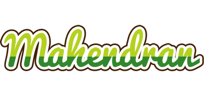 Mahendran golfing logo