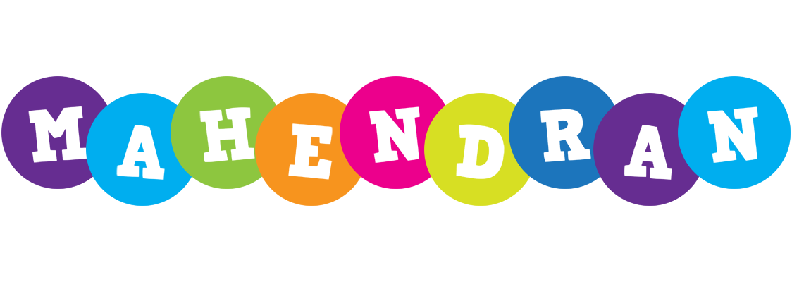 Mahendran happy logo