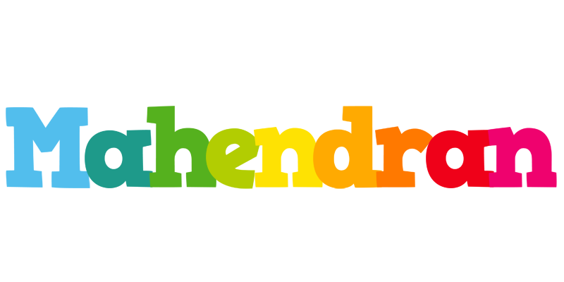 Mahendran rainbows logo