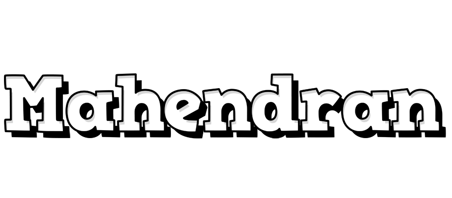 Mahendran snowing logo