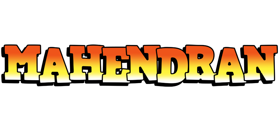 Mahendran sunset logo