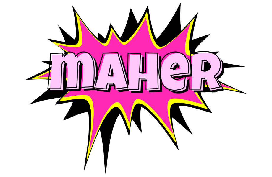 Maher badabing logo