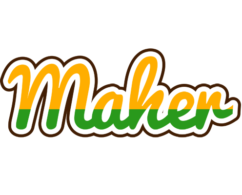 Maher banana logo