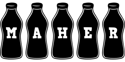 Maher bottle logo