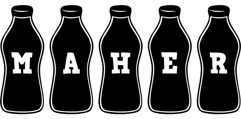 Maher bottle logo